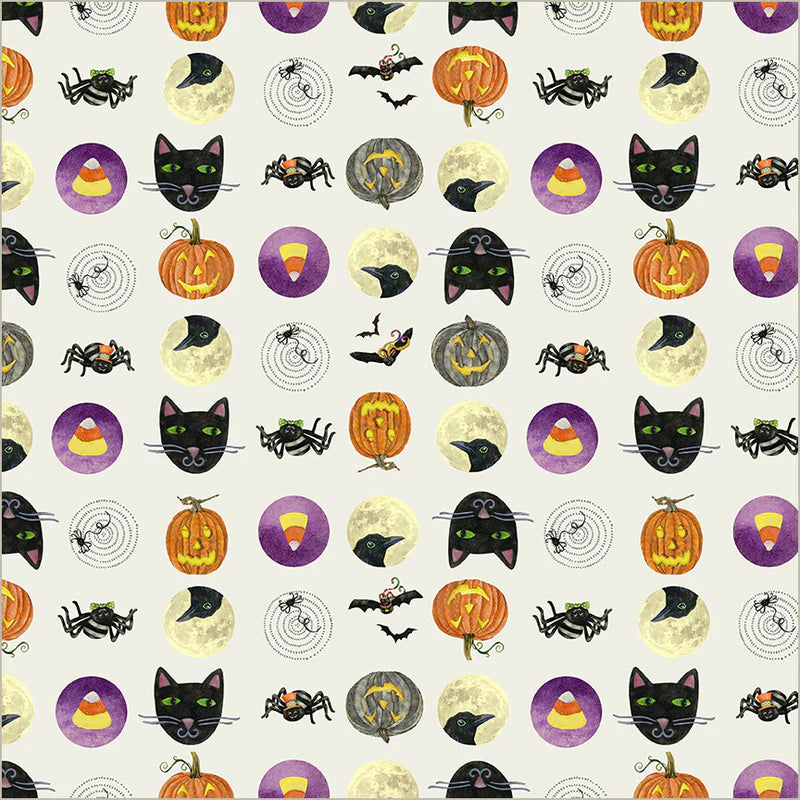 Midnight Hollow - Trick or Treat - 55303-6 by Windham Fabrics