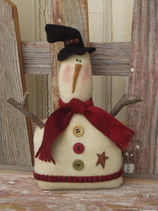 Rusty the Snowman by Cottonwood Creations