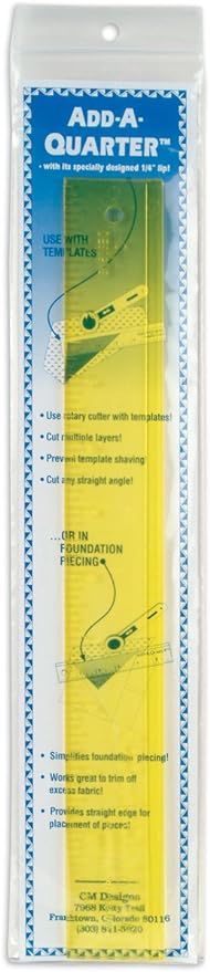 Add-A-Quarter 12 Inch Ruler