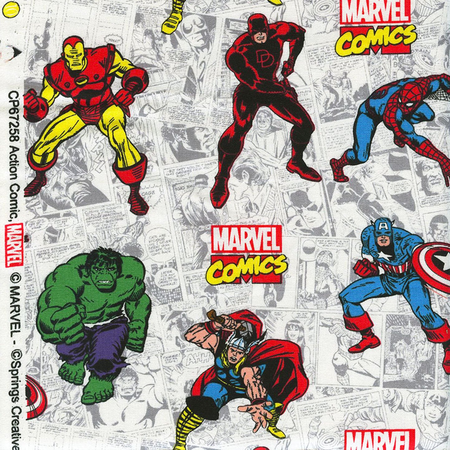 Marvel Action Comics - Reto Action 67258 Licensed by Springs Creative