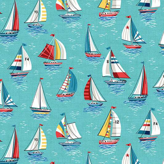 Nautical 2022  - Pattern 2496 by Makower UK