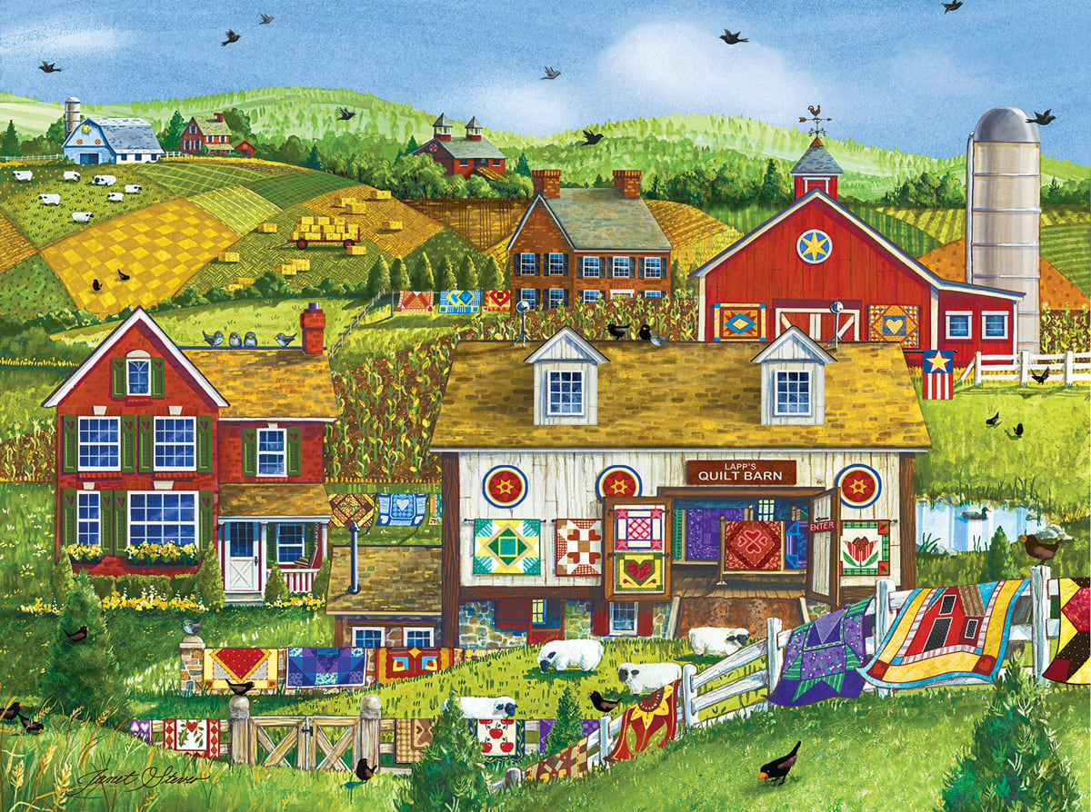 Puzzle - Lapp's Quilt Barn 1000 Pc. Puzzle