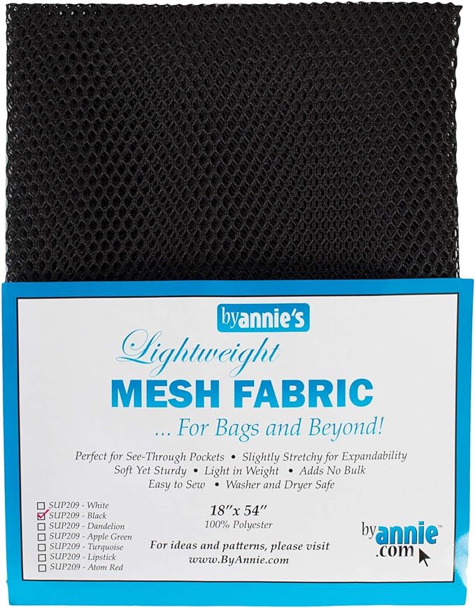 By Annie - Lightweight Mesh - Black