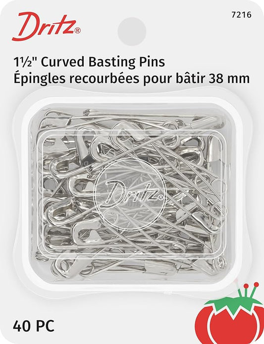 Dritz - Curved Safety Pins - 1 1/2 In
