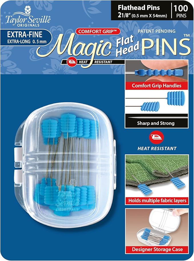 Magic Pins - Flathead Pins - 2" Pkg. of 100