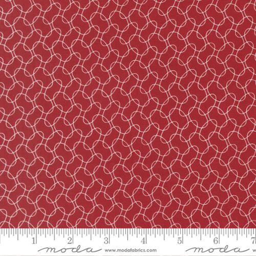American Gatherings III - Primitive Gatherings Crimson and Cloud 49323 12 by Moda