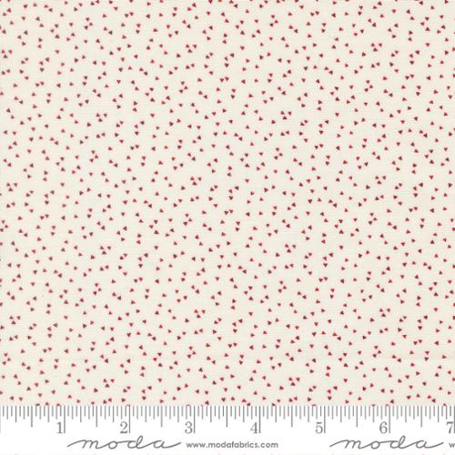 American Gatherings III - Primitive Gatherings Cloud with Red Tiny Triangles 49325 23 by Moda