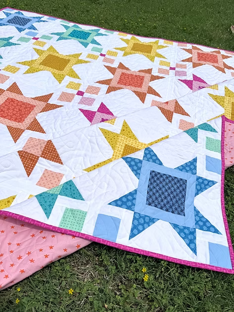 Luminova Quilt Pattern by Ann Skaehill for Crafty Moose Quilts
