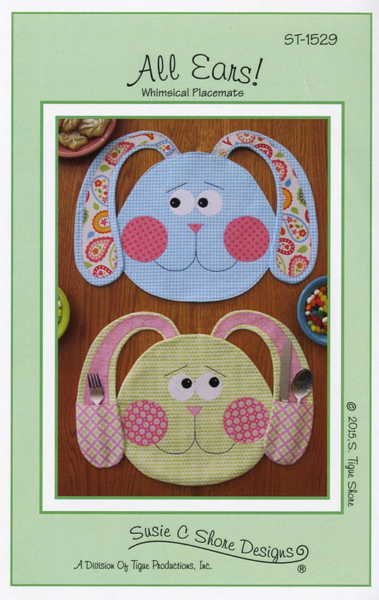 All Ears! Placemat Pattern by Susie C Shore Designs