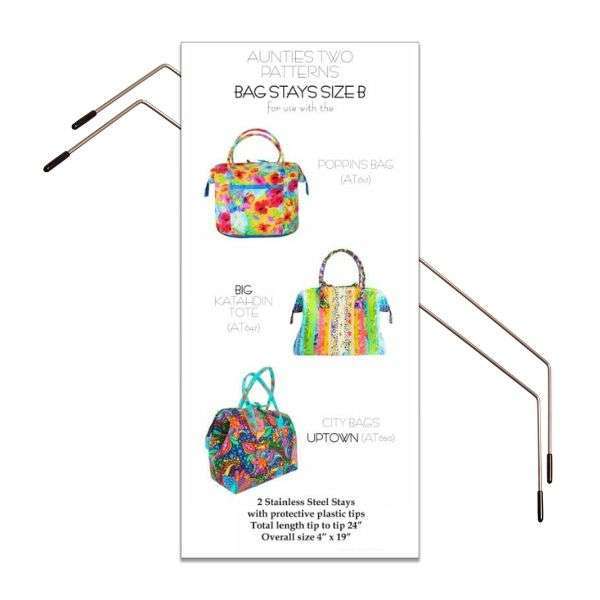 Aunties Two Patterns - Bag Stays Size B