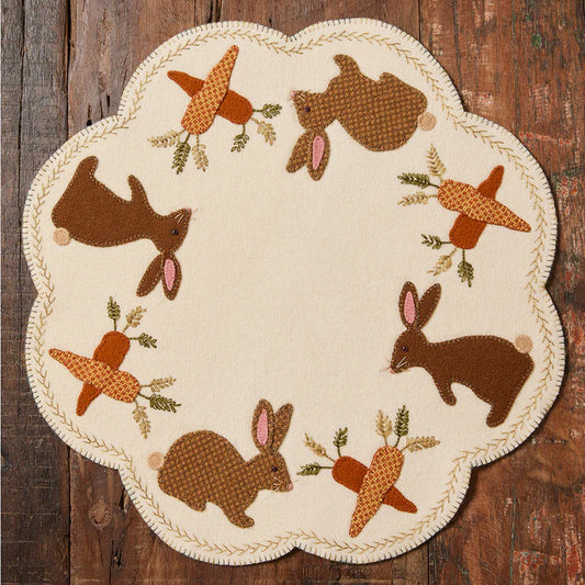 Bunnies & Carrots All Around Pattern by Buttermilk Basin