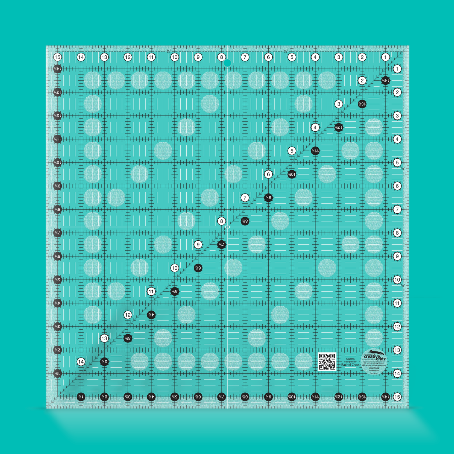 Creative Grids - 15 1/2" x 15 1/2" Square