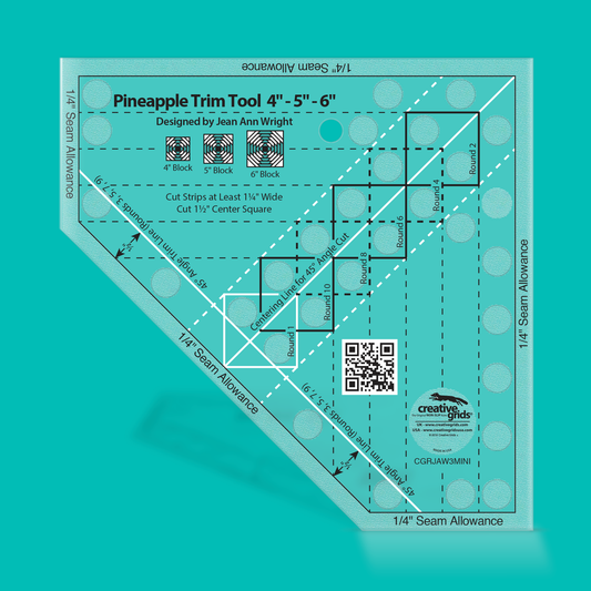 Creative Grids - Non-Slip Pineapple Trim Tool - Mini