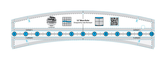 Creative Grids - 12" Wave Ruler