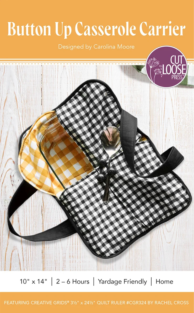 Cut Loose Press - Button Up Casserole Carrier