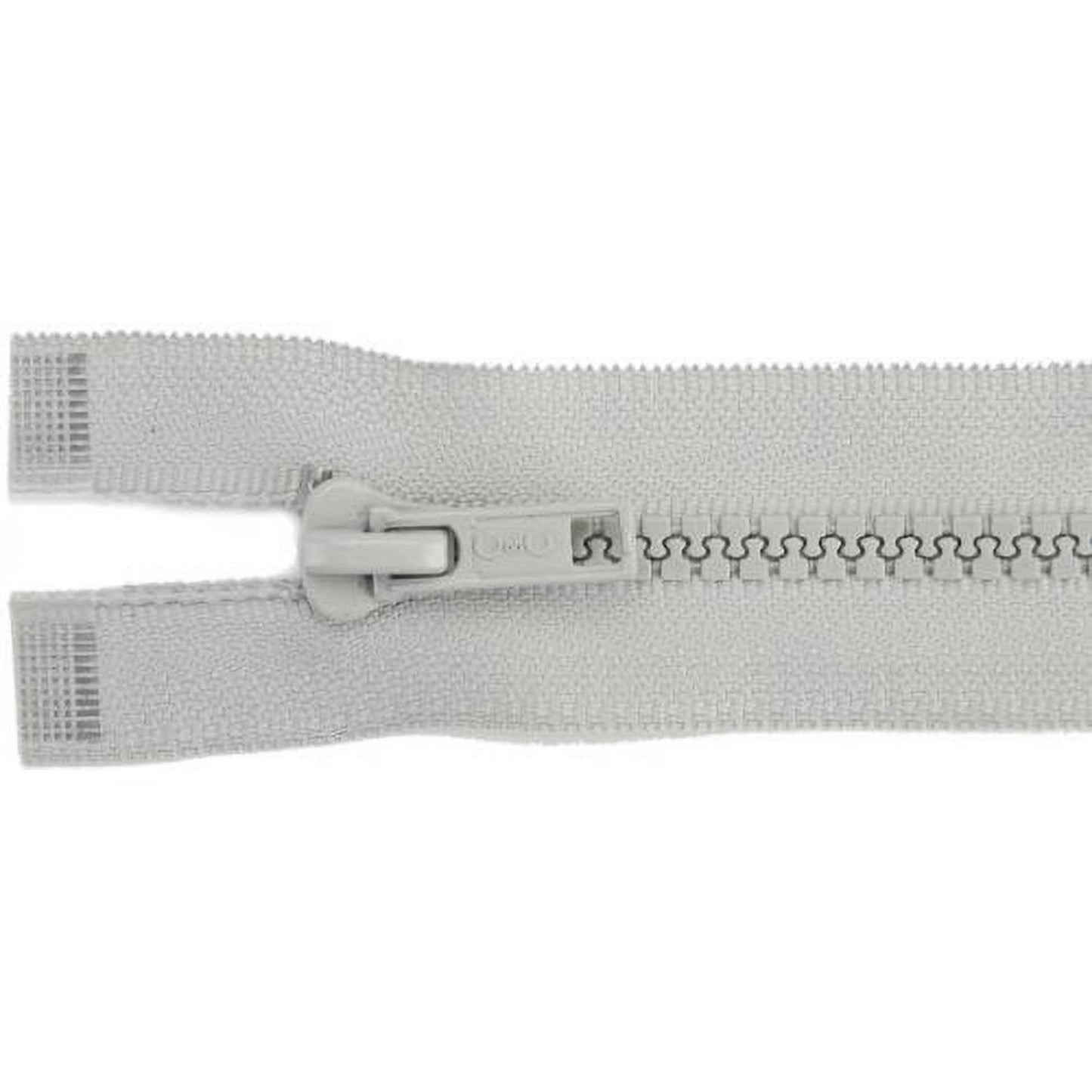 Zippers - 28" Separating Sport Zipper - Gray by Coats & Clark