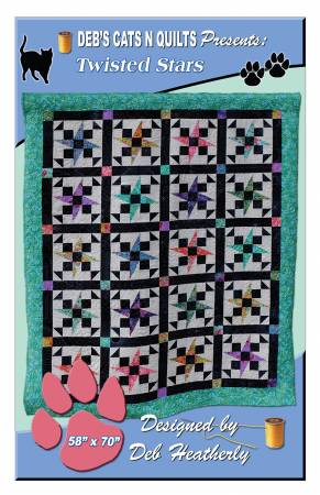 Twisted Stars - Designed by Deb Heatherly