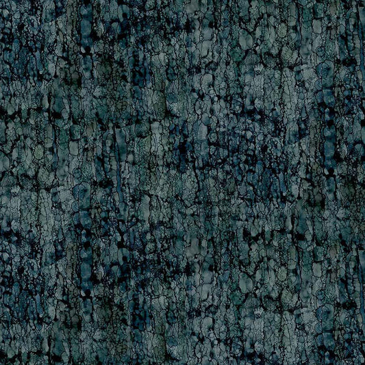 Lone Wolf - DP27188-49 - Bark Texture-Navy by Northcott