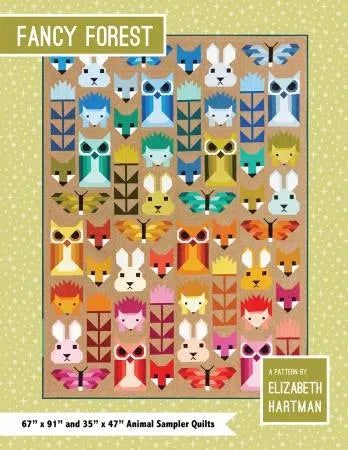 Fancy Forest Quilt Pattern by Elizabeth Hartman