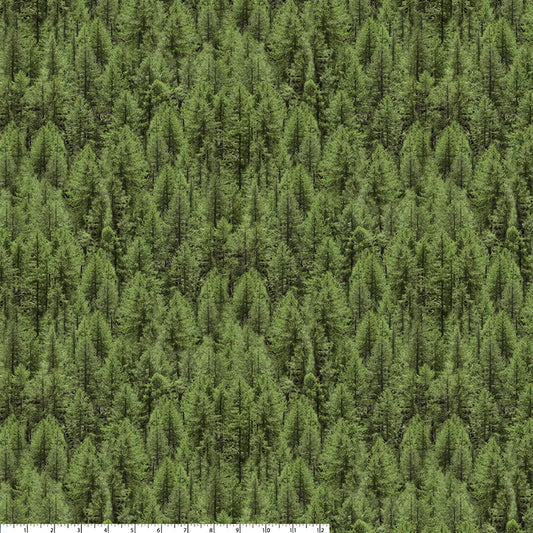 All New England Shop Hop Fabric 2026 PRESALE - Evergreen 52115D-X by Whistler Studios