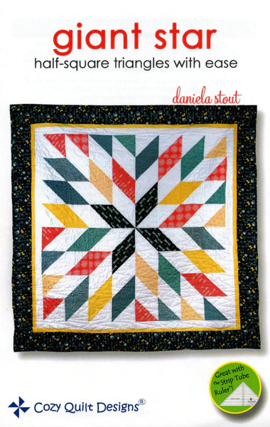 Giant Star by Daniela Stout for Cozy Quilt Designs
