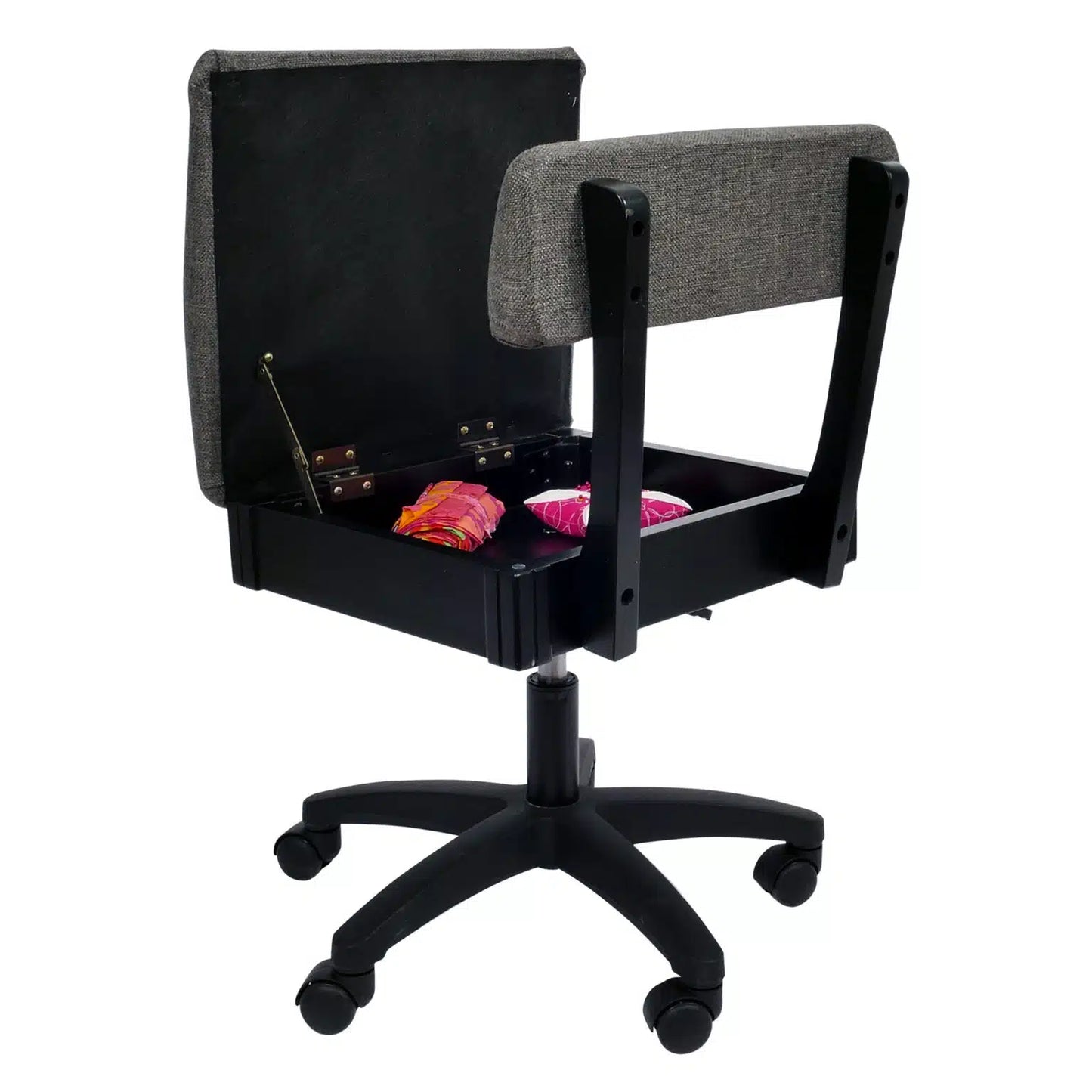 Arrow - Hydraulic Sewing Chair- Bright Buttons