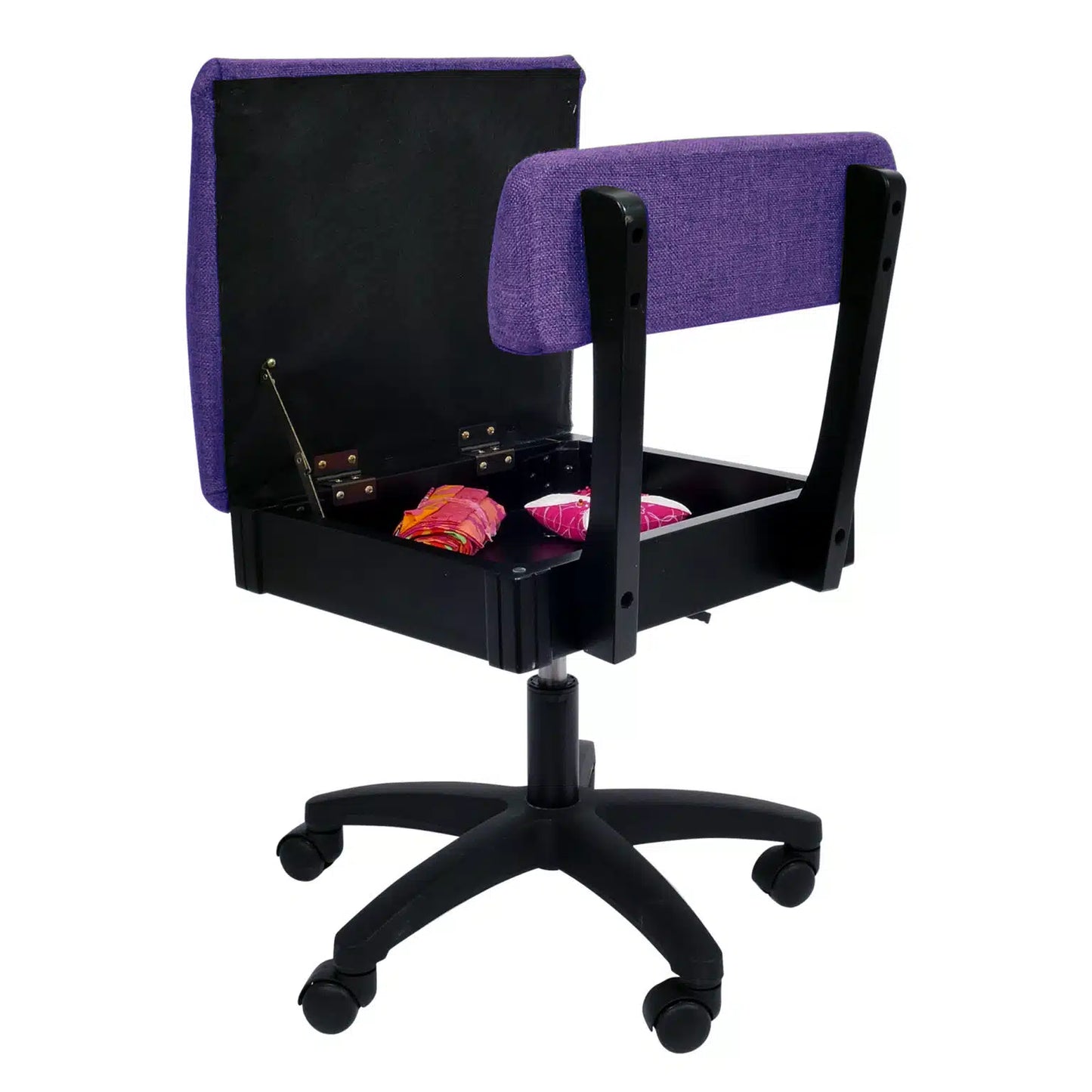 Arrow - Hydraulic Sewing Chair - Royal Purple