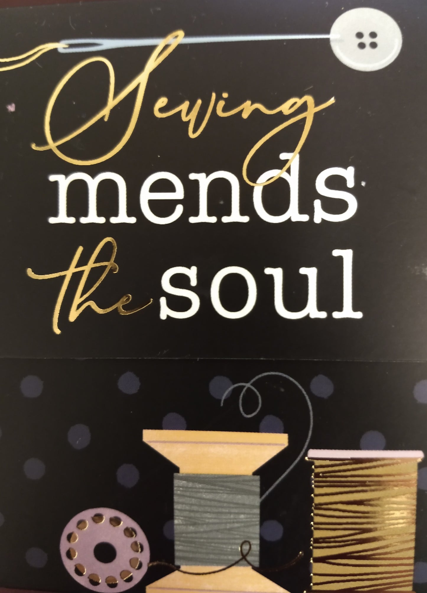Notepad by MODA  "Sewing Mends the Soul"