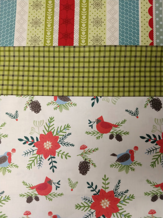 Birds and Prints fat quarter bundle Paradise Live 7-31-2024