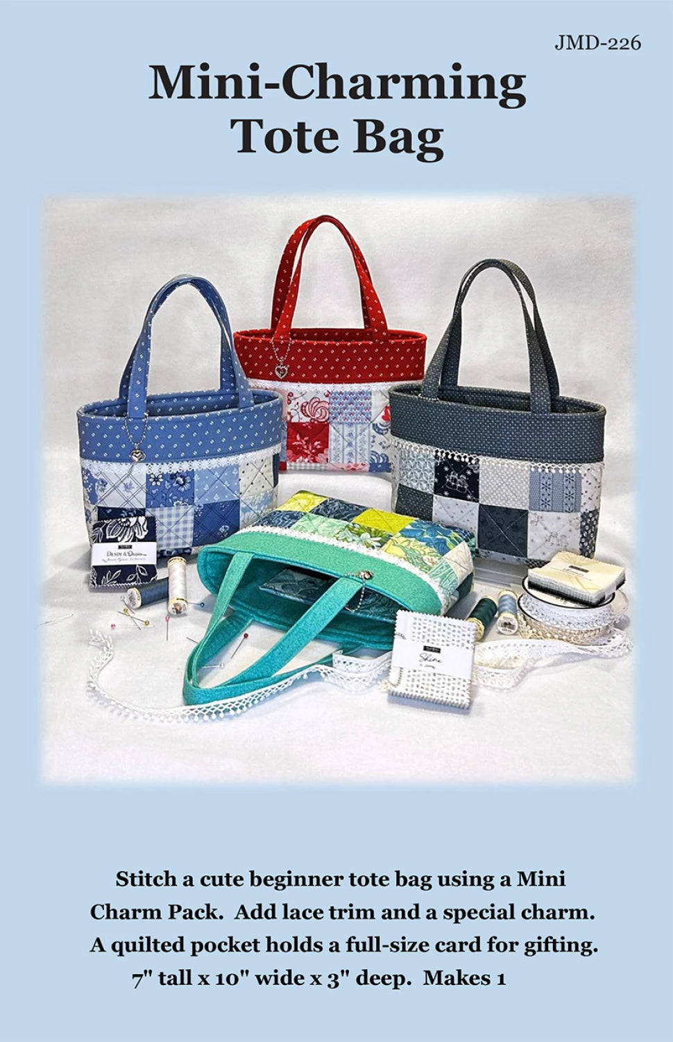Mini-Charming Tote Bag by J. Minnis Designs