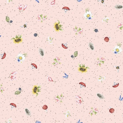 Bramble Patch Mini Pink by Maywood Studio