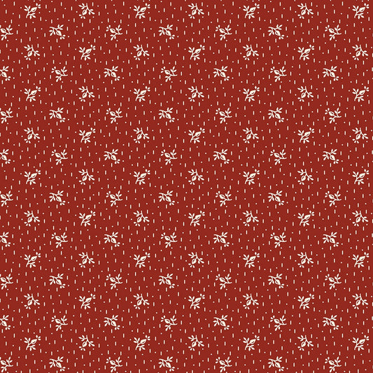 Historical Hennas - Buds R310813D RED By Marcus Fabrics