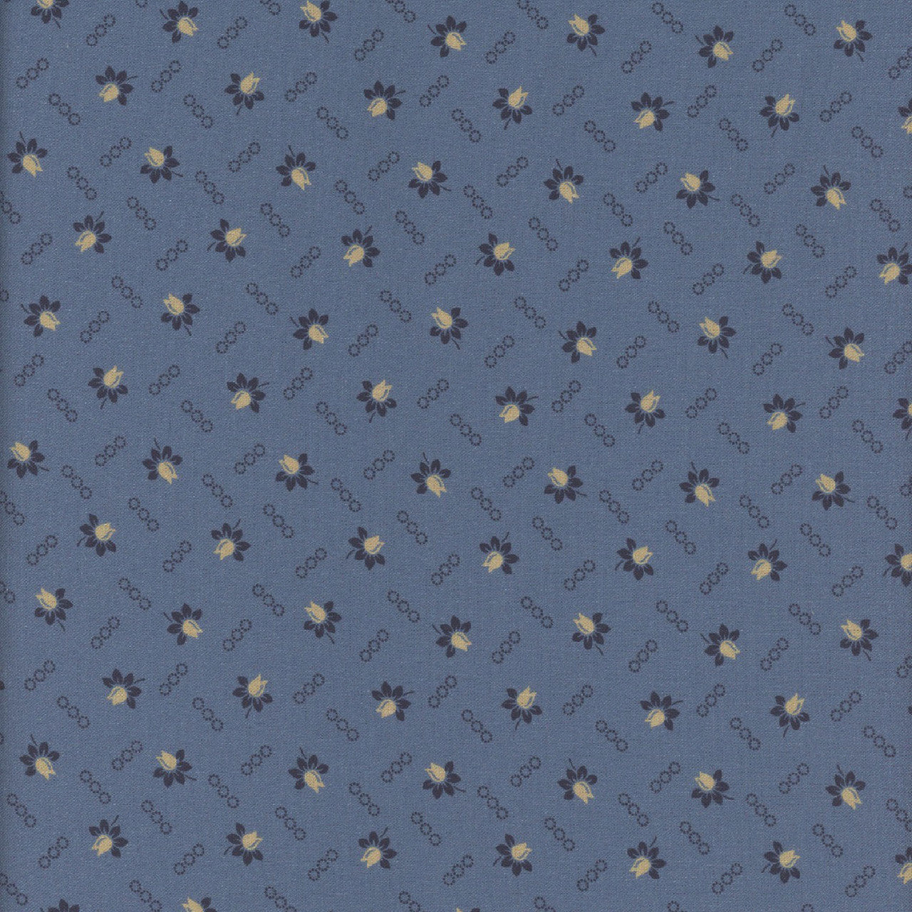 Woof and Warp - Blue Tulips R311132D Sheryl Johnson for Marcus Fabrics