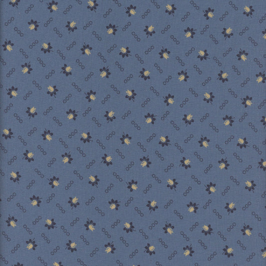 Woof and Warp - Blue Tulips R311132D Sheryl Johnson for Marcus Fabrics