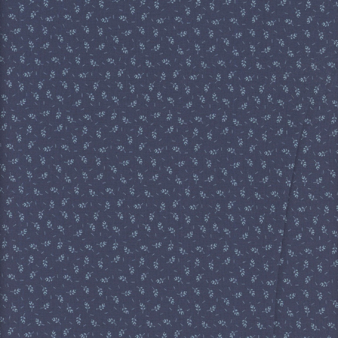 Woof and Warp - Navy Blue Leaf R311134D Sheryl Johnson for Marcus Fabrics