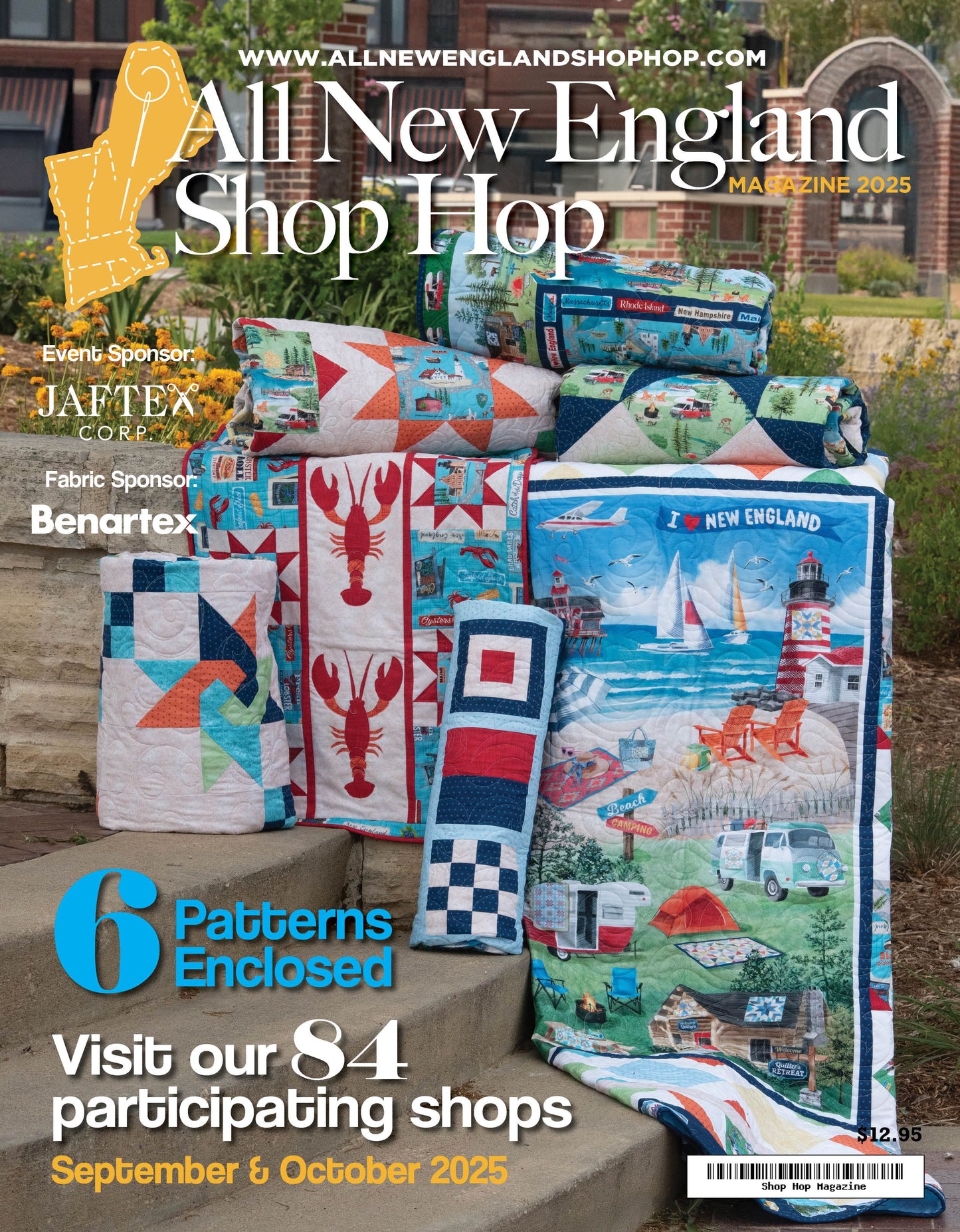 All New England Shop Hop Magazine - 2025