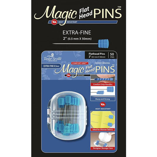 Magic Pins - Flathead Pins - 2" Pkg. of 50