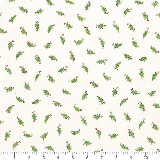 Retro Hoho - Marshmallow Holly by Andover Fabrics -