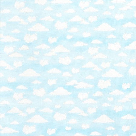 Bunnies - Sky by Timeless Treasures