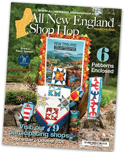 All New England Shop Hop Magazine **PRESALE** - 2026