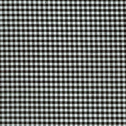 Carolina Gingham - Black Yarn Dyed P16368-2 -1/4" by Robert Kaufman