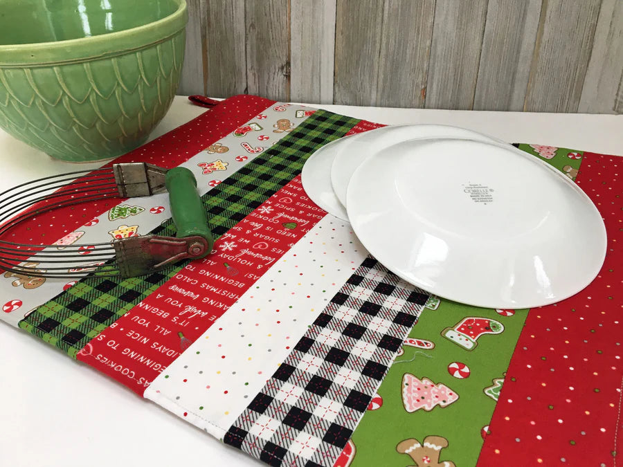 Dry Ideas Pattern - Dish Drying Mats for Every Season! by Poorhouse Quilt Designs