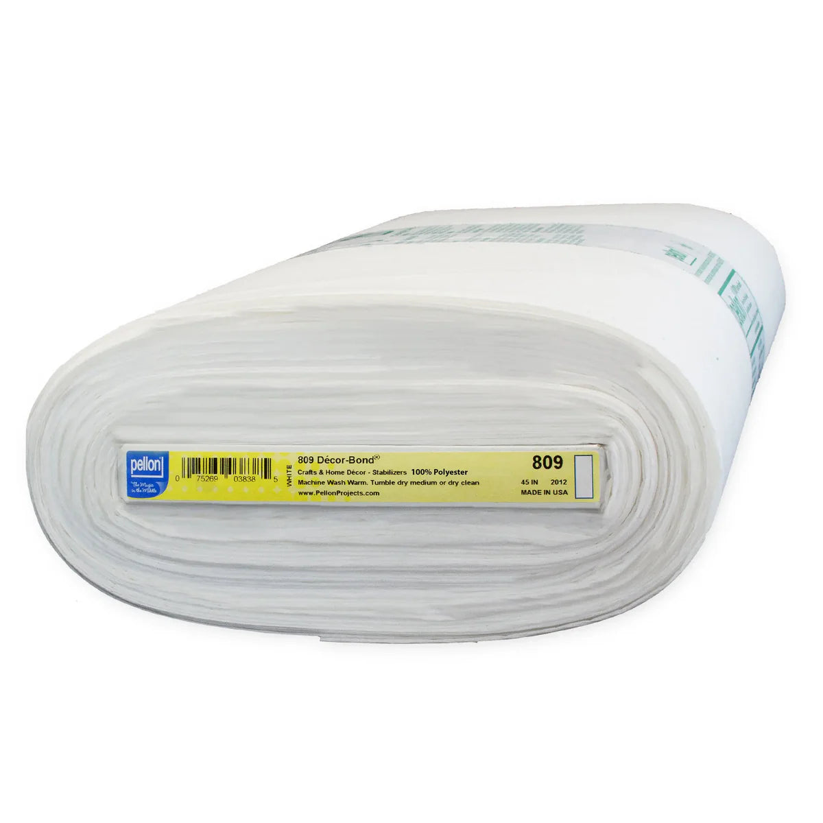 Pellon - 809 Decor-Bond 1-Sided Fusible Stabilizer - White 45" Wide