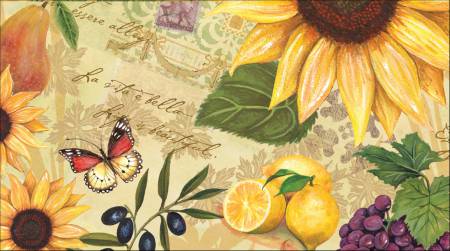 Sunflower and Butterflies 2 Year Pocket Calendar