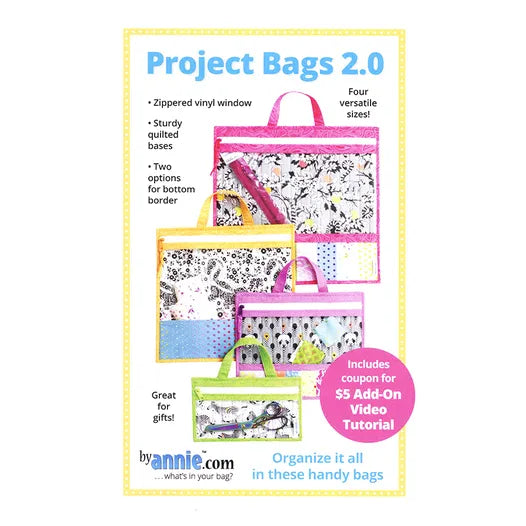 Project Bags 2.0 - Patterns by Annie