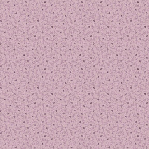 Vivienne - Floral Swirl - Lilac by Marcus Fabrics