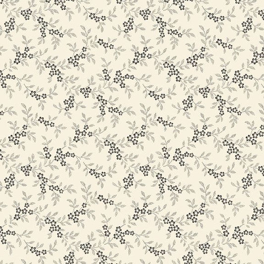 Third Time's a Charm - Flowers - R250763 Cream by Marcus Fabrics