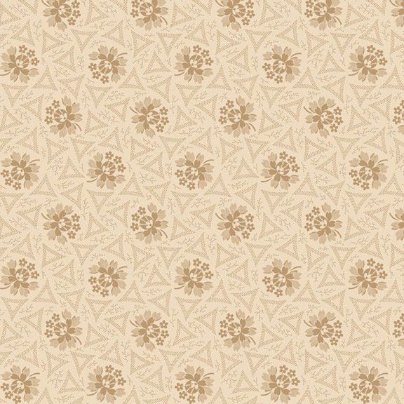 Historical Hennas - Bloom R310808D CREAM By Marcus Fabrics