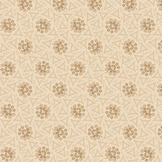 Historical Hennas - Bloom R310808D CREAM By Marcus Fabrics