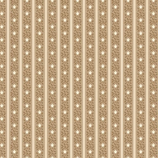 Historical Hennas - Tulips R310809D BEIGE By Marcus Fabrics